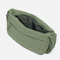 Sac fourre-tout matelassé à logo personnalisé sac à bandoulière matelassé à fermeture éclair en nylon imperméable léger multi-poches pour filles de tous les jours