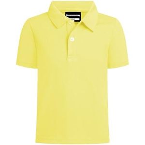 Camisetas Polo Escolares de Manga Corta para Niños, Color Amarillo Neón, Uniformes Escolares Infantiles, Gran Venta en Línea - Product Image 1