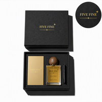 Coffret Cadeau Personnalisé en Carton Recyclé avec Logo en Relief pour Échantillons d'Aromathérapie, de Parfum et de Crème Visage, avec Emballage Rigide Fait Main