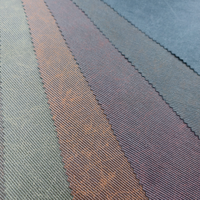 Tissu en similicuir PU KEJIA sans PFAS avec support en fibre métallique, 290 GSM, épaisseur 0,6 mm, pour vêtements, vestes et textiles de maison