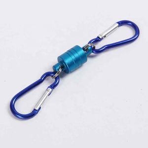 1 pièce, support <span class=keywords><strong>de</strong></span> <span class=keywords><strong>filet</strong></span> <span class=keywords><strong>de</strong></span> pêche à la mouche multifonctionnel pour l'extérieur, avec boucle magnétique et libération magnétique, robuste, pour câble <span class=keywords><strong>de</strong></span> traction, capacité 4KG - Product Image 2