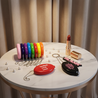 Porte-clés unisexe avec logo personnalisable, porte-monnaie en caoutchouc vierge, portable en plastique, PVC, silicone, porte-monnaie