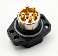 Connecteurs à ressort personnalisés en acier inoxydable usiné CNC, laiton plaqué or, contacts à ressort, connecteurs enfichables, fil EDM 0,005 mm