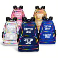Sac de voyage multifonctionnel léger pour femmes, imperméable, grande capacité, avec compartiment à chaussures, logo personnalisé, 1 pièce
