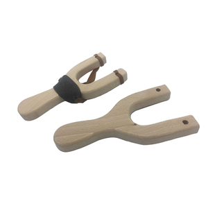 Jeu en plein air classique jouet tir élastiques jouet fronde enfants jeu fronde en bois - Product Image 1