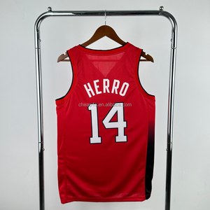Envío Directo, Camisetas de Alta Calidad de los Miami City Heat para Hombre # 13 Bam Adebayo # Camiseta de Baloncesto de Tyler Herro Número 14 - Product Image 5