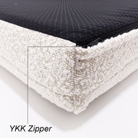 Cama Ortopédica para Perros XL/XXL con Cubierta Impermeable, Sofá para Mascotas con Espuma de Soporte, Cojín Lavable Extraíble Antideslizante, Diseño Sólido