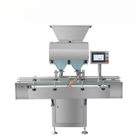 Machine de remplissage électronique de comptage entièrement automatique de table avec PLC, précision de 1 %, 110 V/220 V 50-60 Hz, pour capsules, bonbons, graines et mise en bouteille
