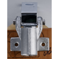 Robinet d'eau chaude en laiton à commande au genou, mains libres, pour lavabo médical à montage sur comptoir, usage hospitalier