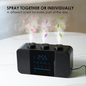 CNUS X5 Aroma <span class=keywords><strong>Sound</strong></span> Box Tragbarer Heim-Duftspender Musik-Diffusor für Ätherische Öle mit 3 Düsen - Product Image 1