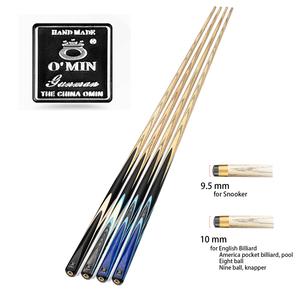 New omin Tay Súng JO-2 Một 1 Mảnh Duy Nhất Hồ Bơi Snooker & Billiard Tín hiệu Handmade Snooker Cue Stick Brass Tro Gỗ Hồ Bơi Trò Chơi - Product Image 1