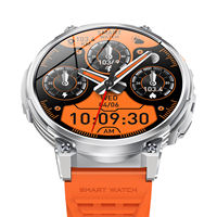 Venta caliente Salud Reloj inteligente Ritmo cardíaco Impermeable Medida Presión arterial Deportes de aventura al aire libre Smartwatch con pantalla táctil