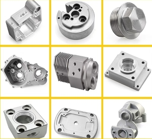 Encuentra Piezas de Aluminio Mecanizadas por CNC Similares a Iconos Personalizados, Componentes de Procesamiento de Hardware Automatizados de Alta Precisión, Piezas Mecánicas - Product Image 1