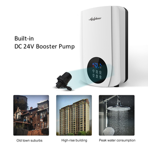 Calentador de Agua Instantáneo Eléctrico sin Tanque de 5500W con Temperatura Constante, Bomba de Presión, ELCB, Control Táctil y Pantalla Digital LED - Product Image 5