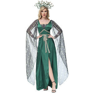 Costume de fête costumée pour femmes, mythologie grecque, reine des Gorgones, avec bandeau serpent TRAD-011 - Product Image 6