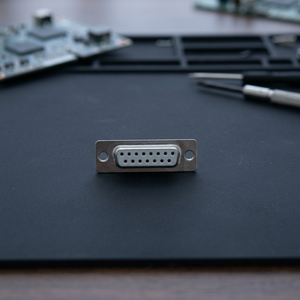 จำนวนมาก 25 ชิ้น F15TZG ขั้วต่อ D-SUB ความหนาแน่นสูง 9P VGA PCB แบบตัวเมีย ไม่มีแบรนด์ - Product Image 3