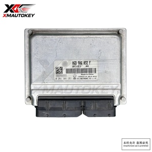 Módulo de Control del Motor (ECM) Original Usado, Computadora del Motor ECU 06B906032F 0 261 201 351 ME7.5 Motronic para Automóviles Volkswagen VW - Product Image 2