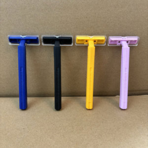 Maquinillas de Afeitar Médicas Desechables Coloridas, 2 Cuchillas Dobles con 5 Bolsas de Tiras Lubricantes, Bolsa <span class=keywords><strong>North</strong></span> <span class=keywords><strong>Face</strong></span>, Maquinilla de Afeitar Nano Desechable, Caja de Color - Product Image 6