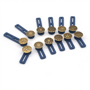 牛仔裤腰部延长器塑料简约圆形免缝可调节扣子无钉中国制造 - Product Image 1