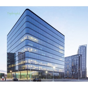 ألواح واجهات حديثة للمكتب ، نظام زجاج عاكس مزدوج - Product Image 5