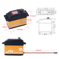 Moteur servo numérique haute tension JX PDI-HV2060MG 6-7.4V 62KG avec engrenages métalliques et plastiques pour voiture 1/5 SAVOX-0236 15T BAJA Pièces de jouets