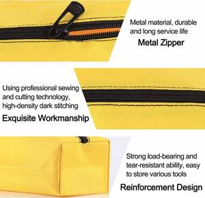 Bolsas de Lona Oxford Impermeables Multiusos Grandes con Cierre, Bolsas para Herramientas, Diseño Ecológico y Duradero para Almacenar Objetos Diversos - Product Image 2