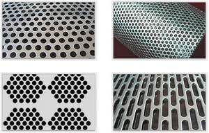 Filtres en métal perforé en acier inoxydable, tôles et mailles perforées avec service de pliage, taille personnalisée, certifié ISO9001 - Product Image 2