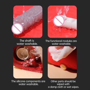 Yapay Zeka Uygulaması Kontrollü Otomatik Kademesiz Hızlı Seks Makinesi, Isıtma, Titreşim ve Ellerinizi Serbest Bırakabilen Bir Stand ile - Product Image 6