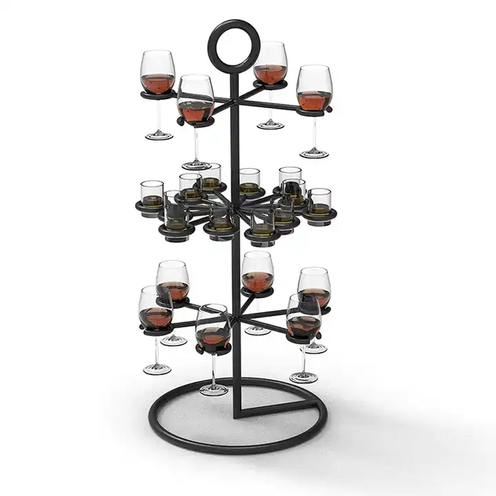 3 tier counter top martini glasses