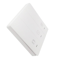 Interrupteur intelligent Tuya 2,4 GHz pour rideaux, compatible avec Alexa et Google Home, contrôle vocal et via application électrique