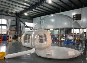 Bóng Bay Tiệc Tùng Cho Trẻ Em Lều Bong Bóng Hình Vòm Pha Lê Bơm Hơi Khổng Lồ Trong Nhà Vui Nhộn Nhà Bong Bóng Bơm Hơi Trong Suốt - Product Image 2