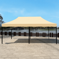 Tente pliante hexagonale à quatre pieds pour vente de rue, abri extérieur résistant aux fortes pluies, parasol rétractable spécifique à l'hiver
