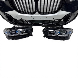 High Quality New for BMW X5 Assembly Front Bumper with Fan Grille and Anti-Collision Beam Plastic Front and Rear Position - Product Image 4
