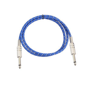 <span class=keywords><strong>Cable</strong></span> de guitarra coaxial 1/4 pulgadas instrumento de ángulo recto 6,35 TS <span class=keywords><strong>Cable</strong></span> de Audio de guitarra eléctrica blindado <span class=keywords><strong>Mono</strong></span> <span class=keywords><strong>Jack</strong></span> <span class=keywords><strong>RCA</strong></span> para proyector - Product Image 2