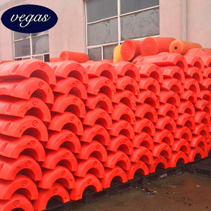 Nhà máy bán tùy chỉnh HDPE nạo vét ống cao su ống Float pontoons <span class=keywords><strong>LDPE</strong></span> phao nhựa Floater linh hoạt độ bền thoát nước - Product Image 2