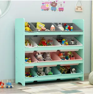 सेट प्रकार और लकड़ी सामग्री बालवाड़ी फर्नीचर बच्चों खिलौना भंडारण
