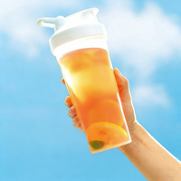 Vaso Mezclador Deportivo Ecológico, Botella Mezcladora de Plástico Portátil de Gran Capacidad con Medidor
