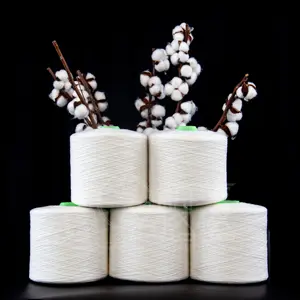 Spun polyester yarn/ 100% polyester yarn /flame retardant spun polyester yarn