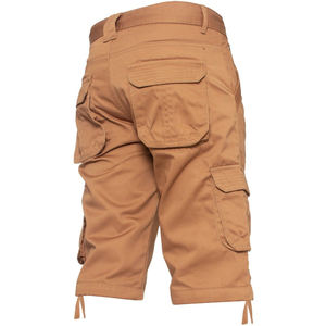 กางเกงขาสั้นคาร์โก้ผ้าคอตตอนแฟชั่นสำหรับผู้ชาย,สำหรับฤดูร้อน - Product Image 6