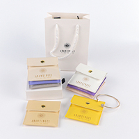 Sac à cordon en daim avec logo personnalisé, imprimé, écologique, imperméable, mini sac cadeau cosmétique avec pochettes à monnaie