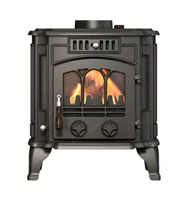 Indoor Wood Stove Heating Cast Iron Stove Furnace Oven Rocket Pellet Stoves Wood Burning