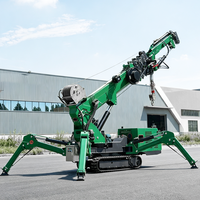 1 Tonne 2 Tonnen 3 Tonnen Fly-Jib Teleskop-Spinnenkran zum Fabrikpreis