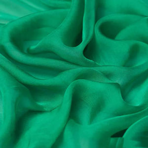 100% Zijde 6Mm Dik 140 Breedte Zijde Chiffon Tule Lange Sjaal Stof Effen Kleur Licht Effen Doorschijnend Voor Nachtkleding Jurken Klaar - Product Image 6