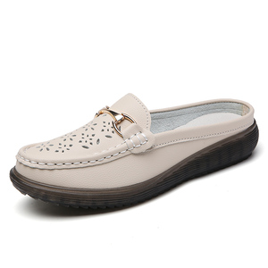 Chaussures plates pour femmes, légères, confortables, <span class=keywords><strong>tendance</strong></span>, polyvalentes, en microfibre, pour infirmières, à porter en été - Product Image 6