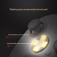 Manette de jeu sans fil Gamesir Chick Star 2, Gamesir Nova 2 Lite BT pour PC avec moteur de vibration HALL et joystick OLED pour téléphone portable