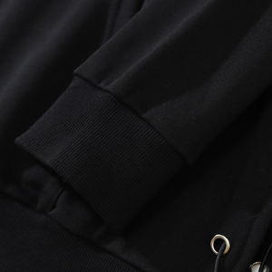 Sudaderas Casuales Sólidas para Hombre con Pedrería, Alta Calidad, 100% Algodón, Transpirables para la Temporada de Invierno - Product Image 3