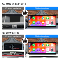 15.8 "Linux sans fil Carplay AUTO pour BMW X5 F15 X6 F16 F48 NBT EVO Radio multimédia vidéo GPS écran stéréo 4GDSP Audio