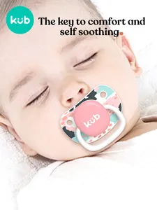 KUB-chupete de silicona para recién nacido, mordedor divertido para pezones de bebé