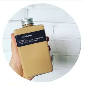 Bán Sỉ Chai Nhựa <span class=keywords><strong>PET</strong></span> Hình Vuông Phẳng 500 <span class=keywords><strong>Ml</strong></span> Đựng Nước Trái Cây Đồ Uống Chai Nước Uống Thân Thiện Với Môi Trường - Product Image 1