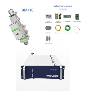MAX Raycus IPG 1500W 2000w 3000w 6000W Système de contrôle de découpe laser à fibre Générateur de source laser à fibre Puissance